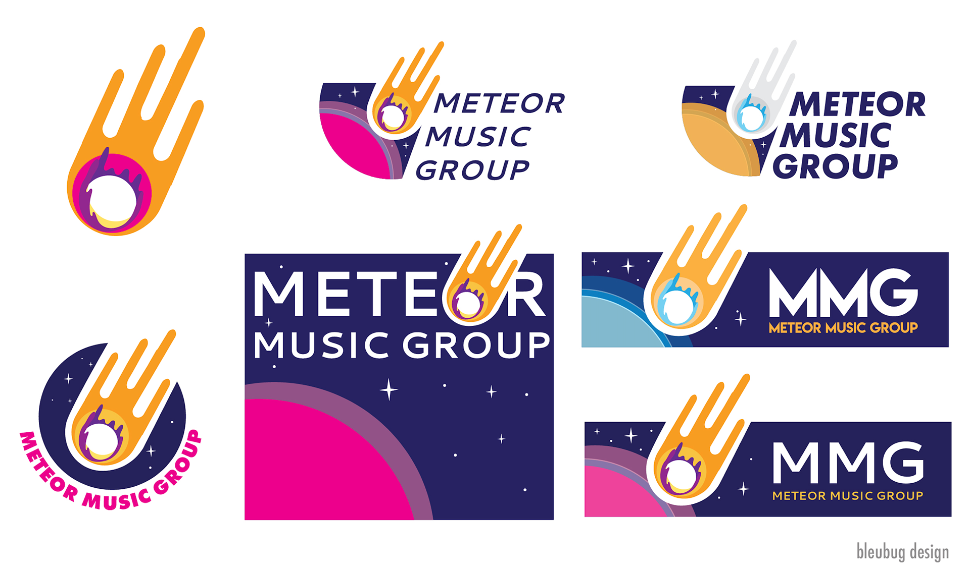 MMG Logo Concept and Color Variations