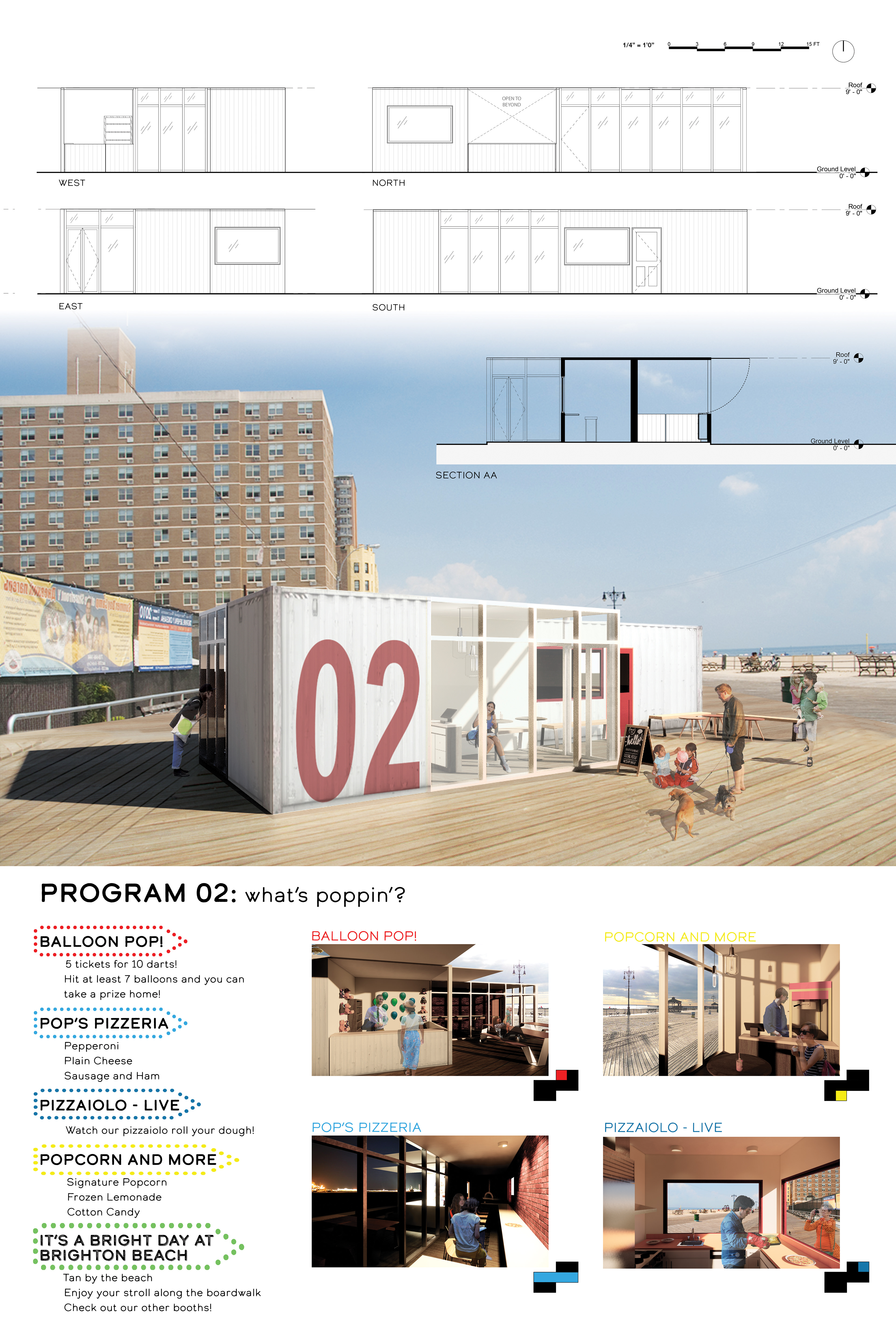 03 | Renderings and Program Menu Details