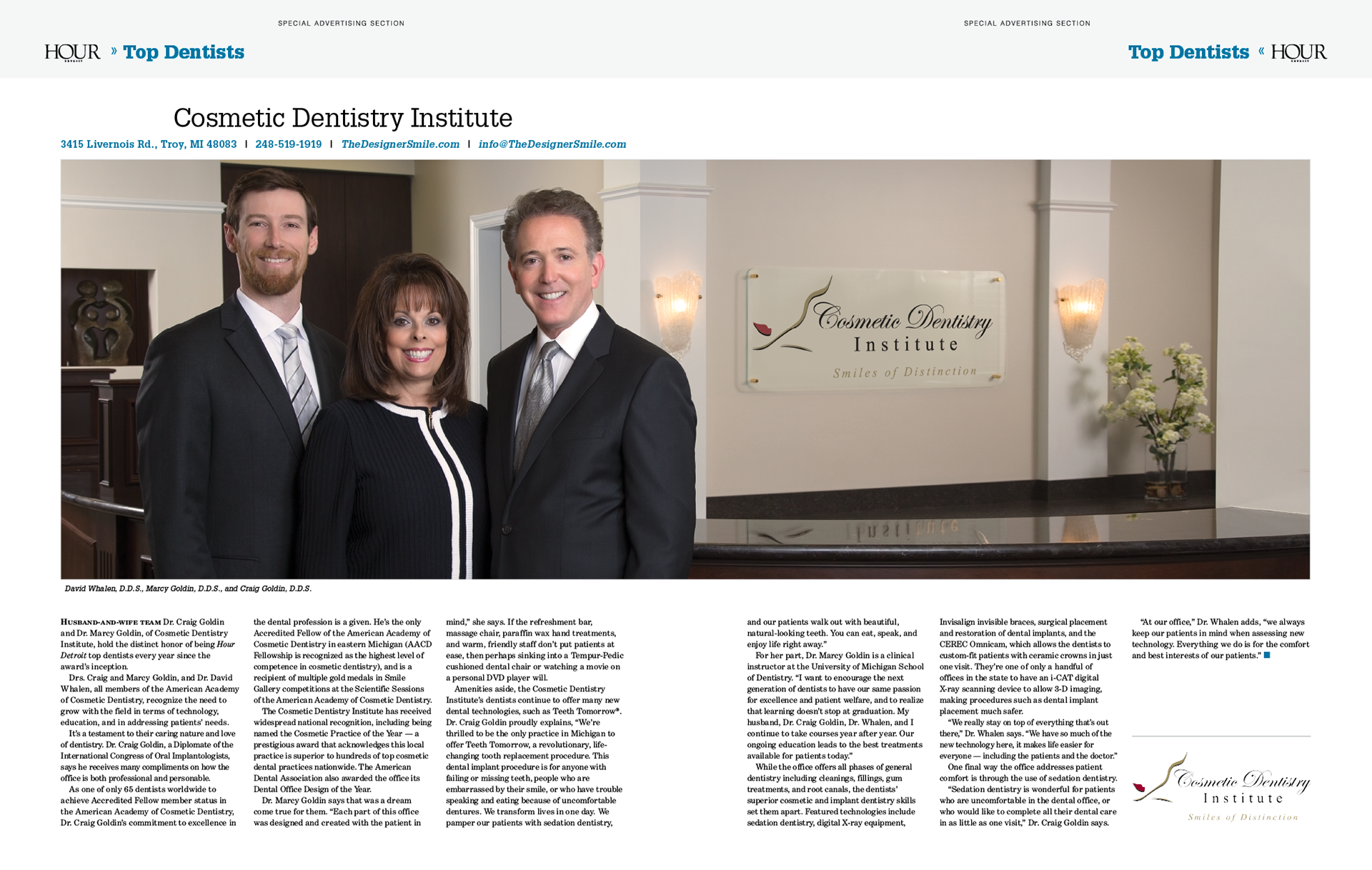 Top Dentists Section