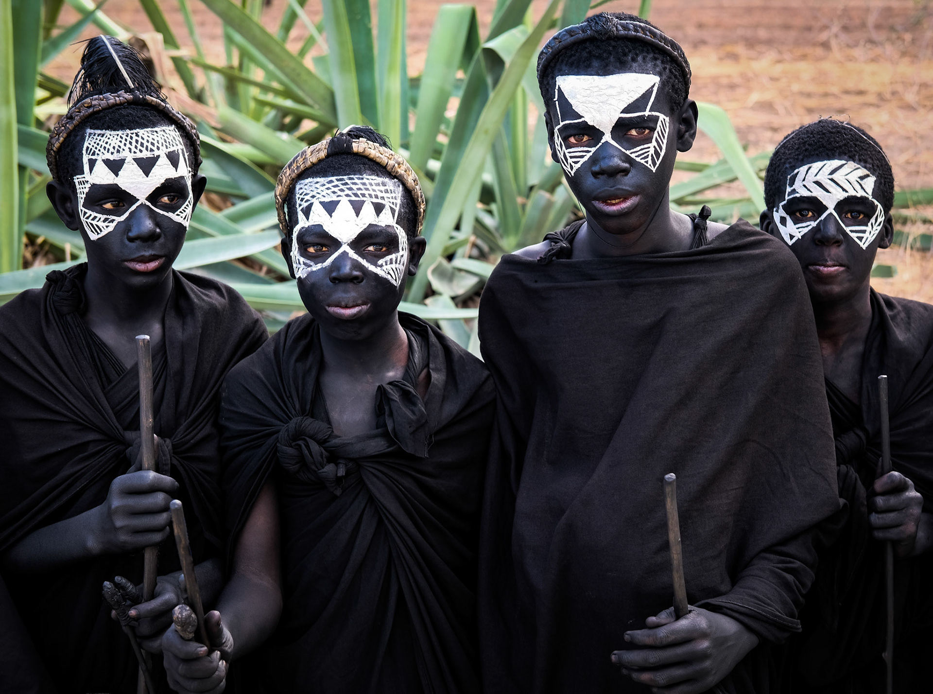 Masai boys celebrate becoming men