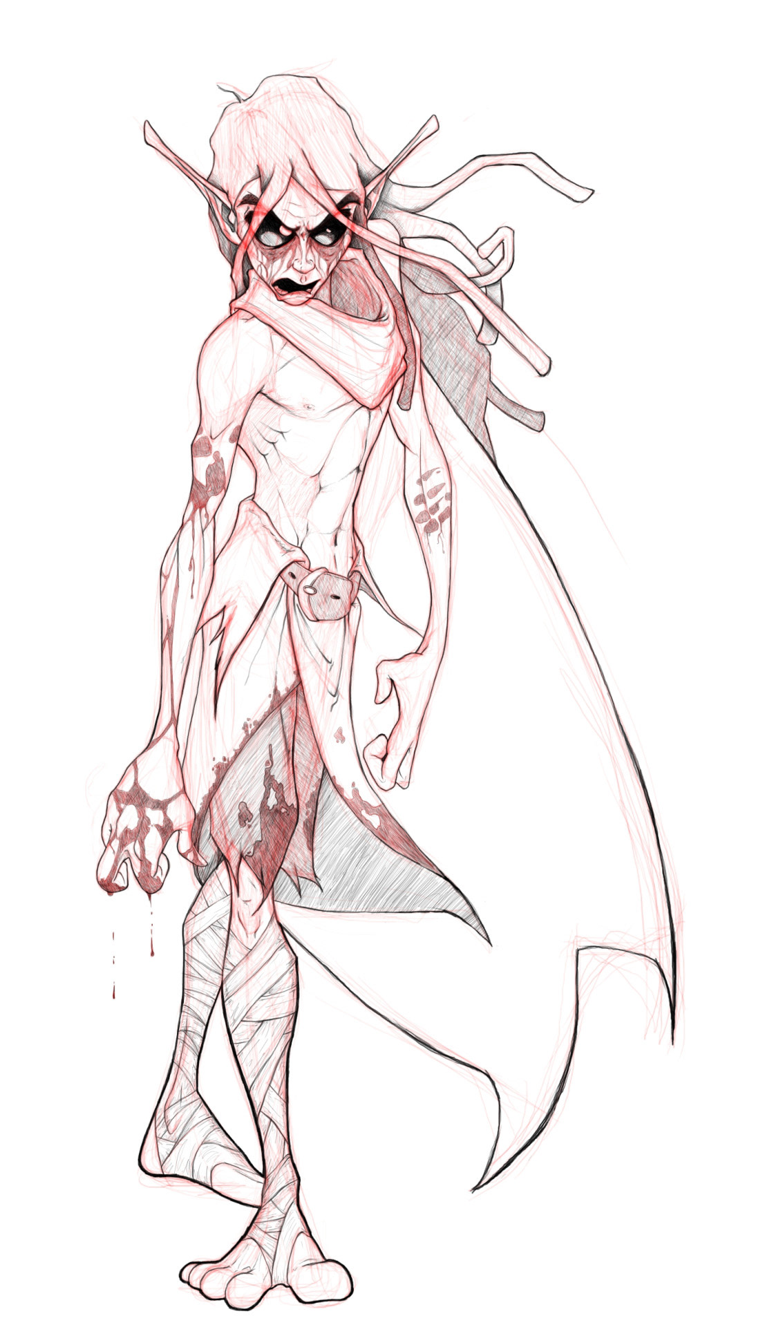 Evil Peter Pan Concept (Personal Project Digital)