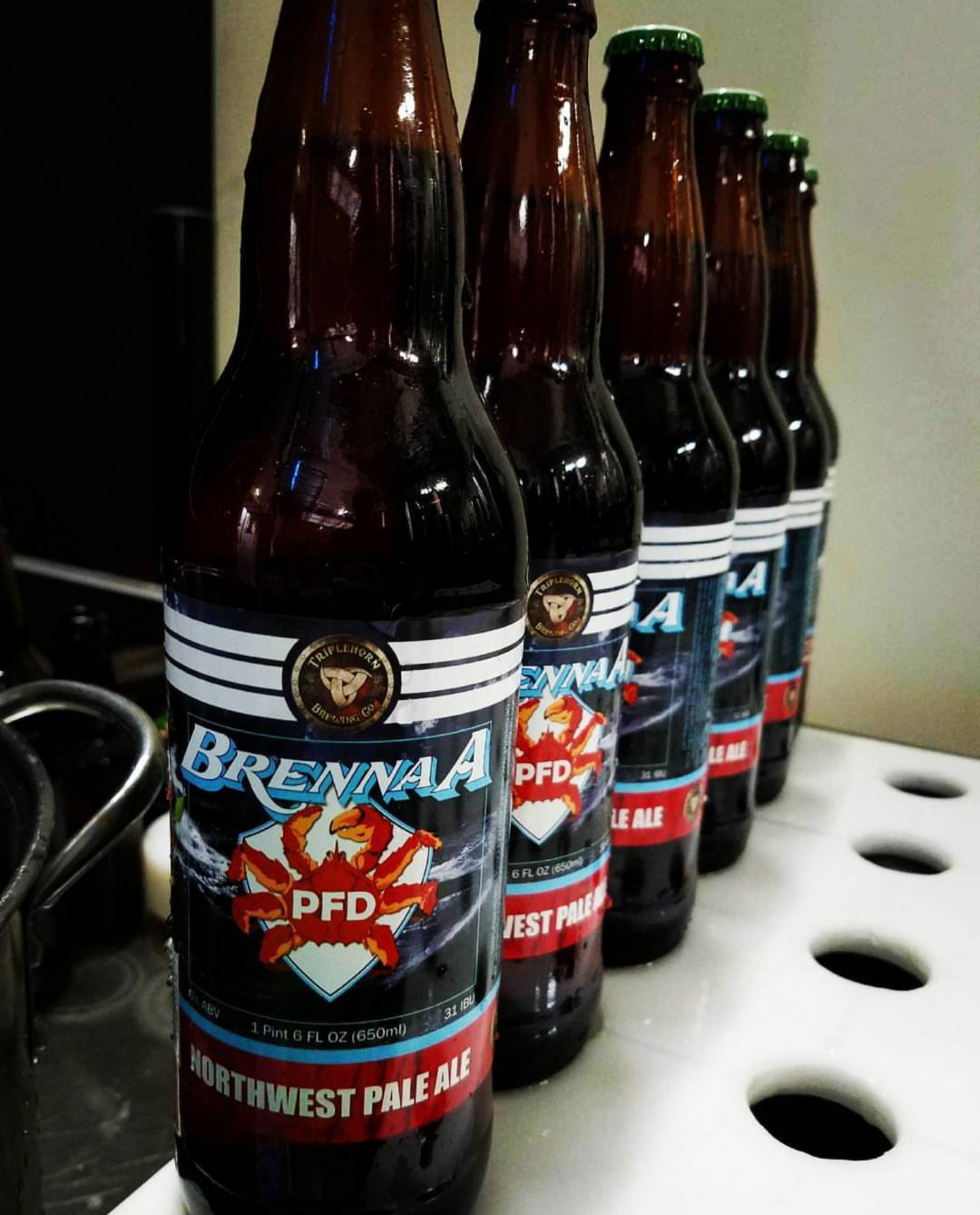 Brenna A Pale Ale Label 2017