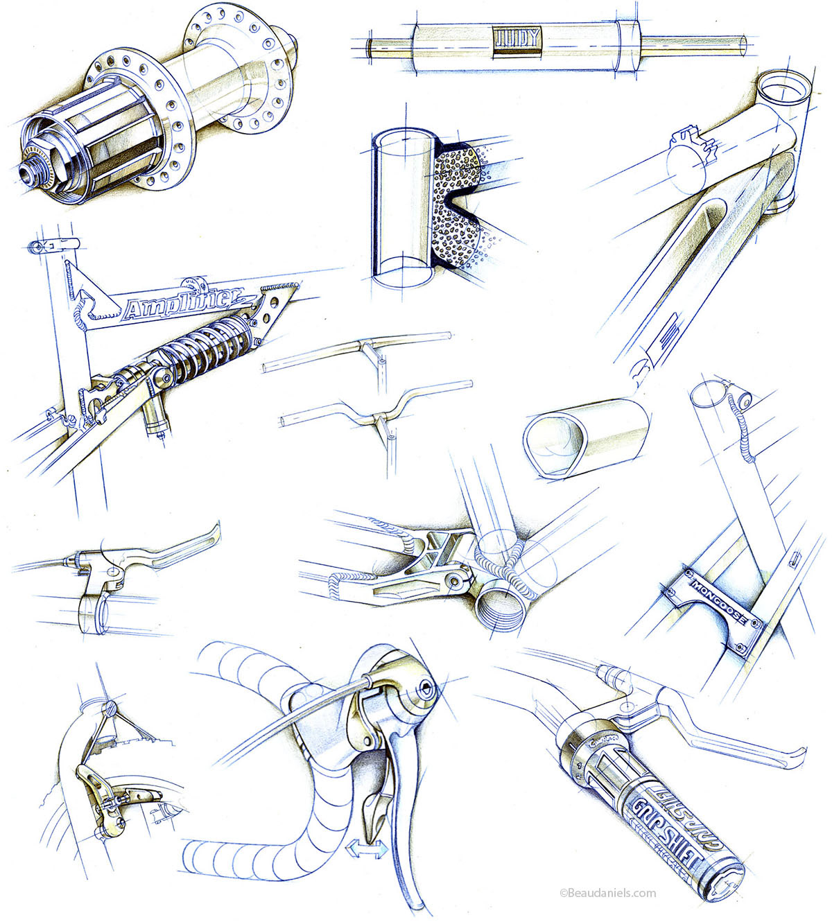 Some bike bits.