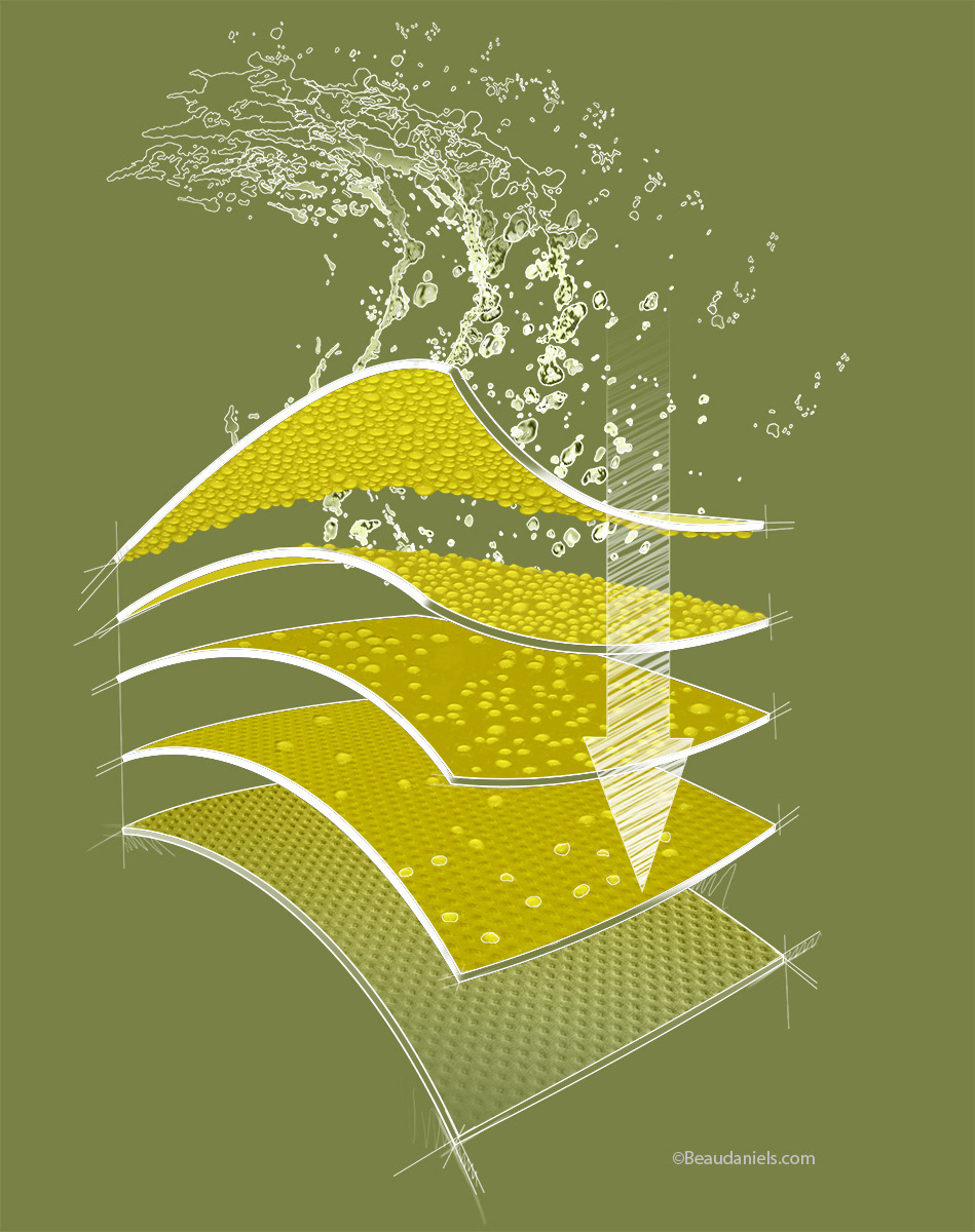 Walk dry diagram.