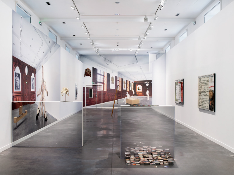 Emmanuelle Lainé, Frac Champagne-Ardennes, exhibition view 2018.
