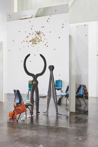 Emmanuelle Lainé, Suspension Volontaire de la Crédulité, Panorama 2019, exhibition view, Credit : Jeanchristophe Lett