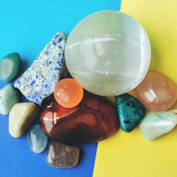selenite sphere