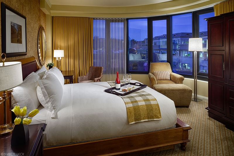 St Julien Hotel & Spa guest room - hospitality photography