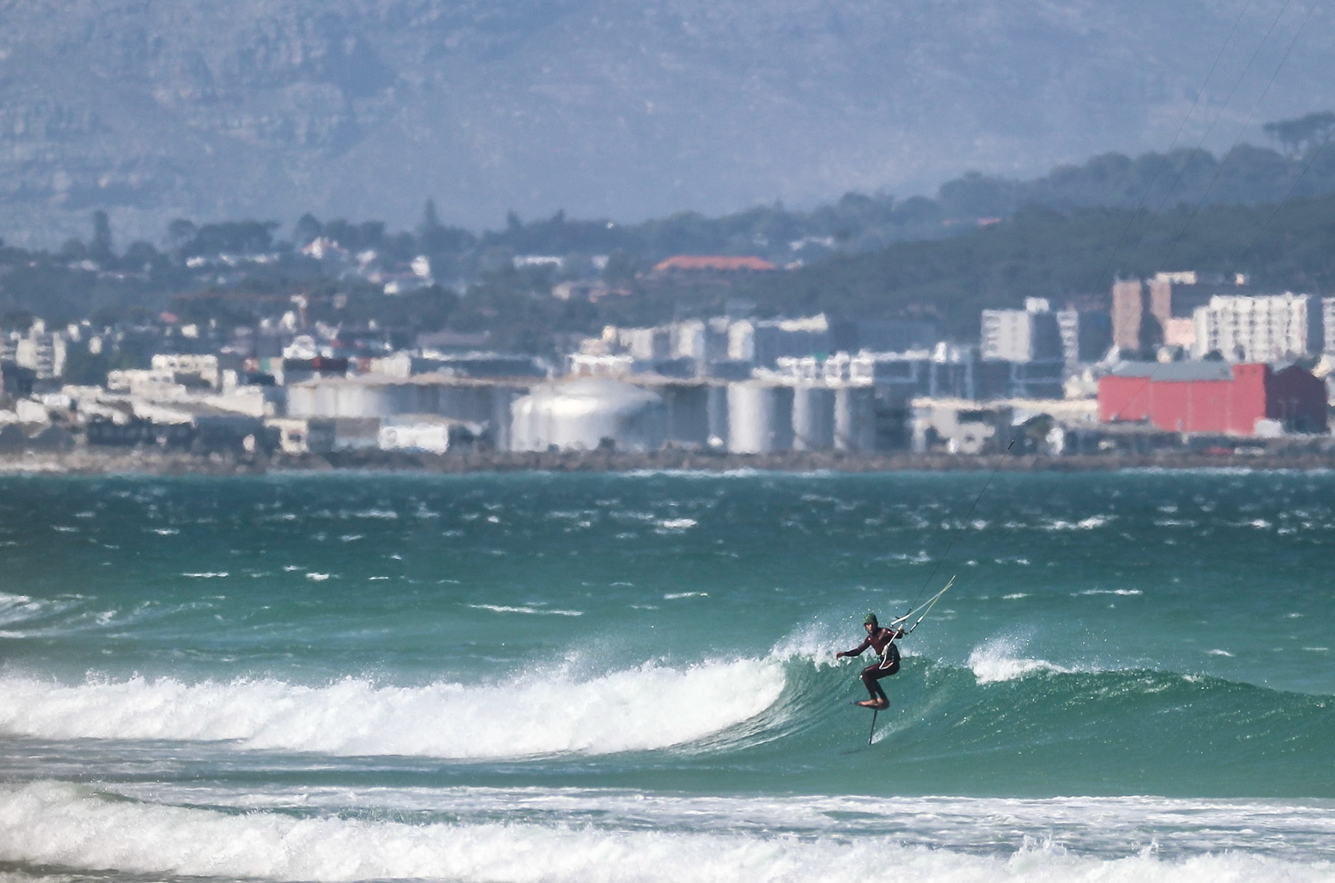 Foil Kiteboarding with Buzzi