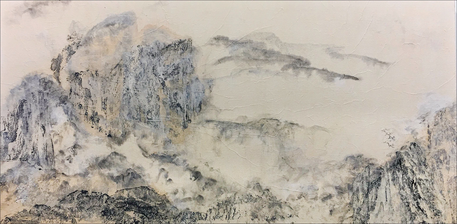 Dawn Vista VI (2019): 24 x 48 x .75 inches