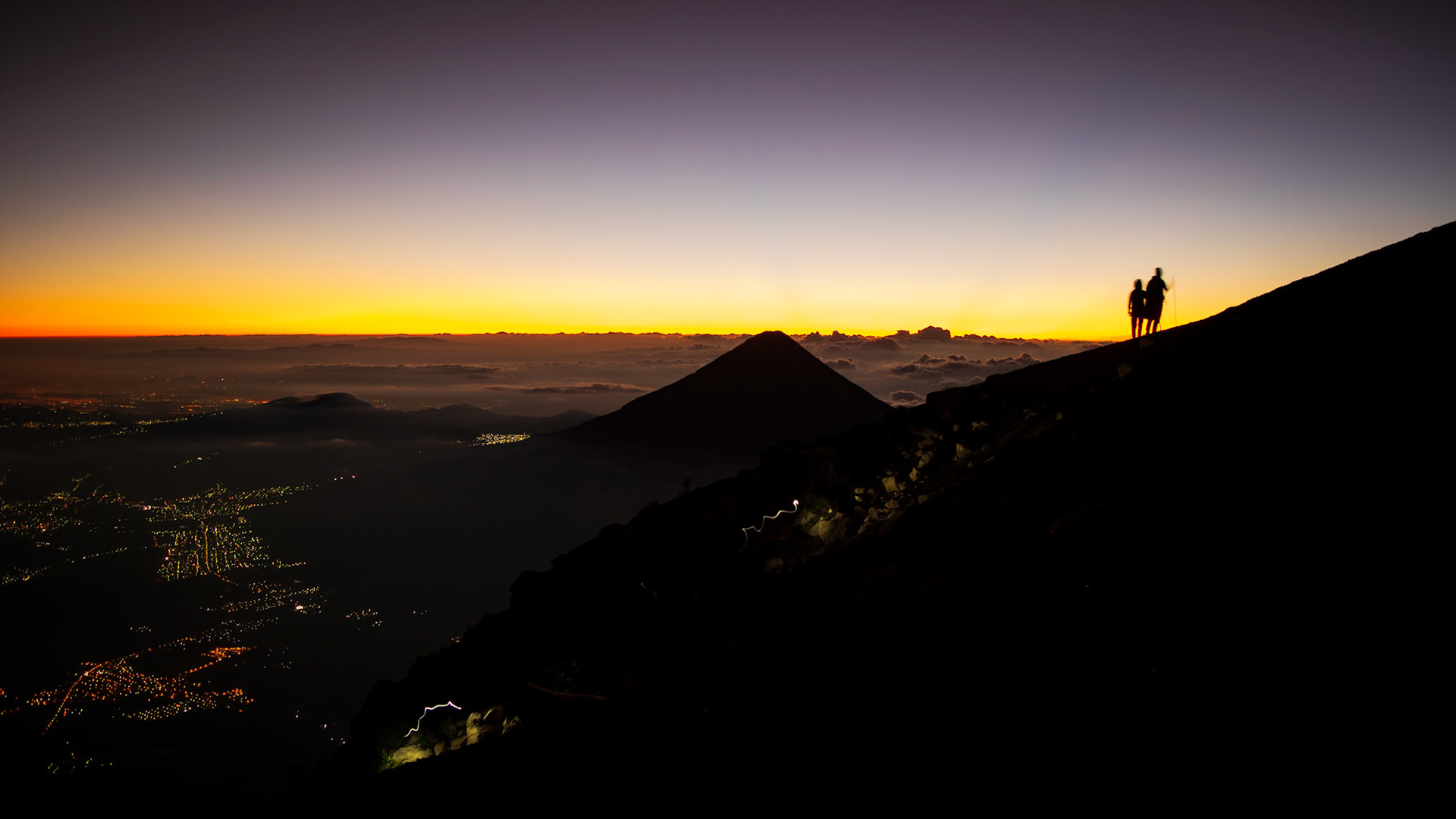 Volcan Acatenango, Guatemala