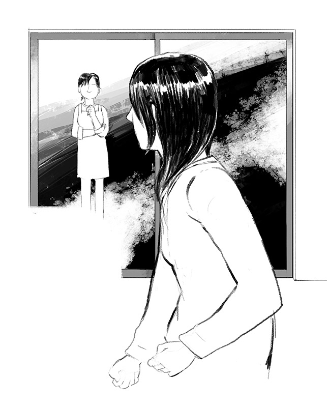 旭ハジメportfolio 河出書房新社 藤白圭 意味が分かると震える話 扉絵6点挿絵数十点