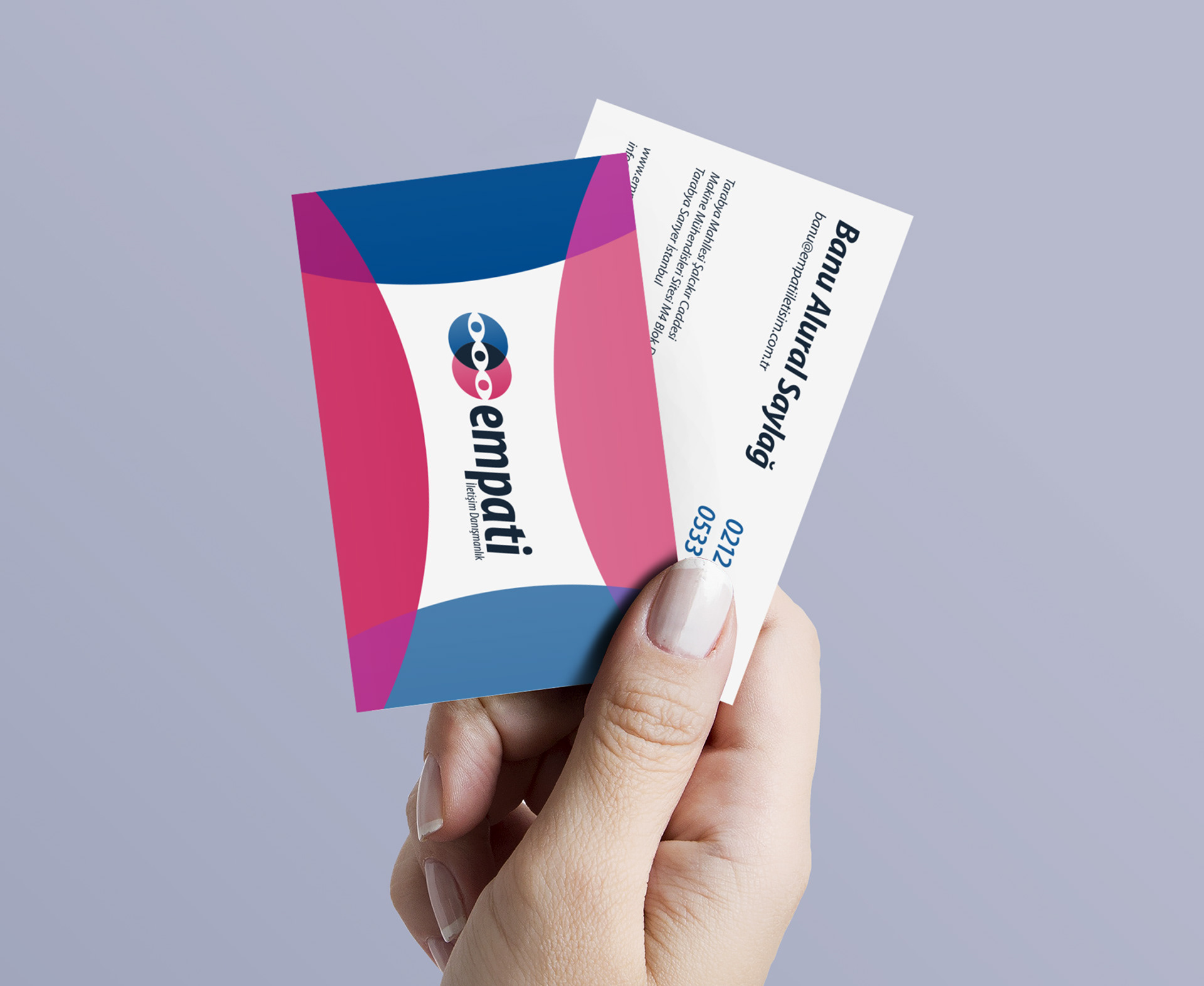 EMPATI COMUNICATION CONSULTANCY / BUSINESS CARD DESIGN