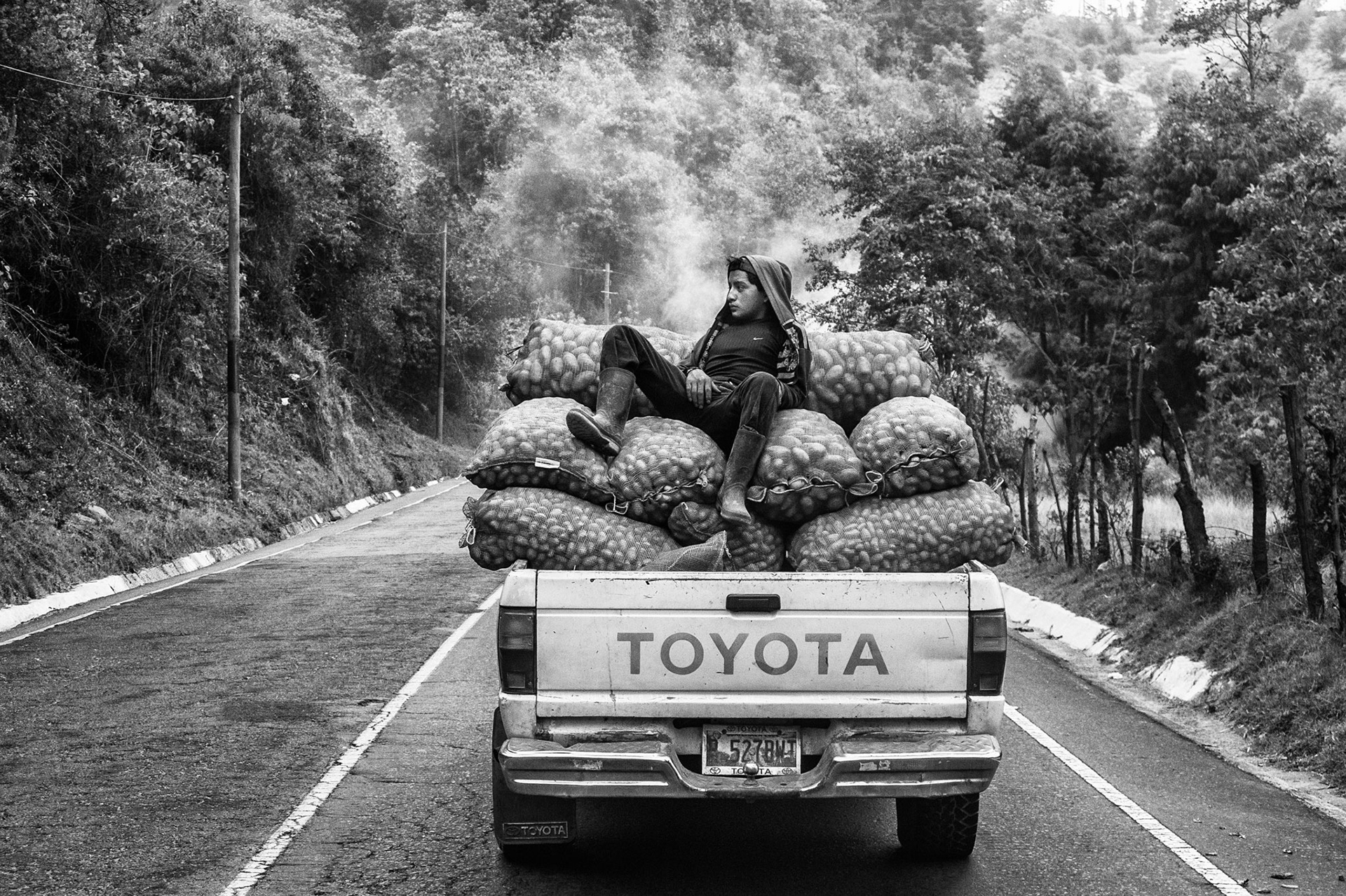 On the Road in Guatemala, 2013