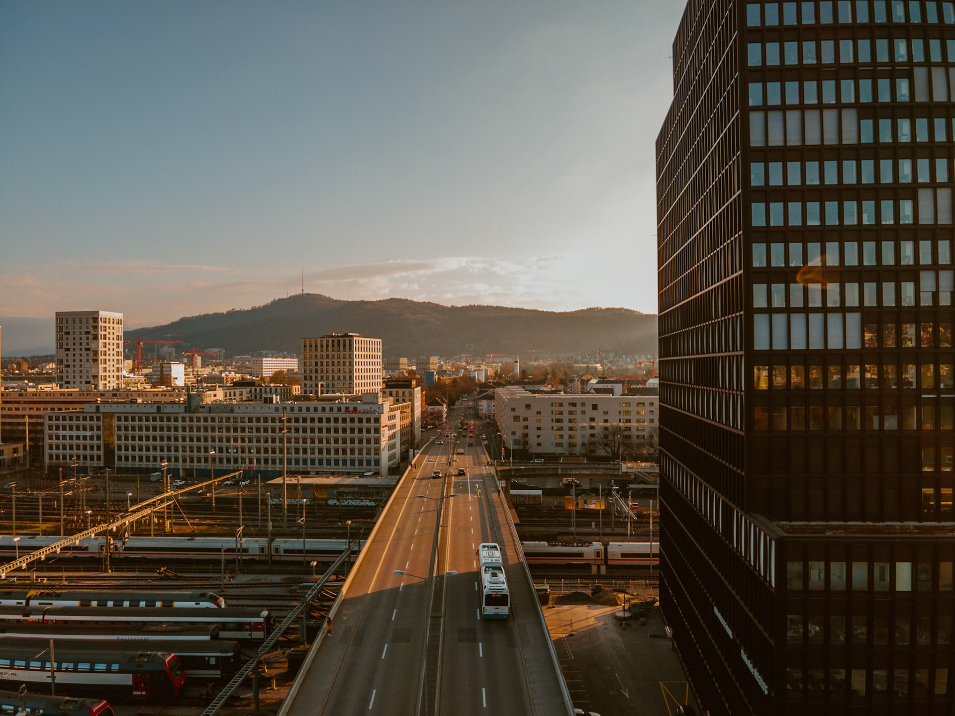 Europabrücke, Zürich, Switzerland