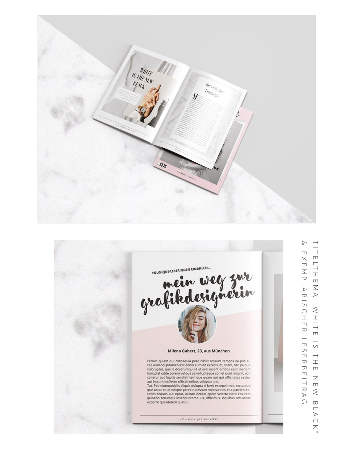 Abschlussarbeit für OFG Younique Magazine