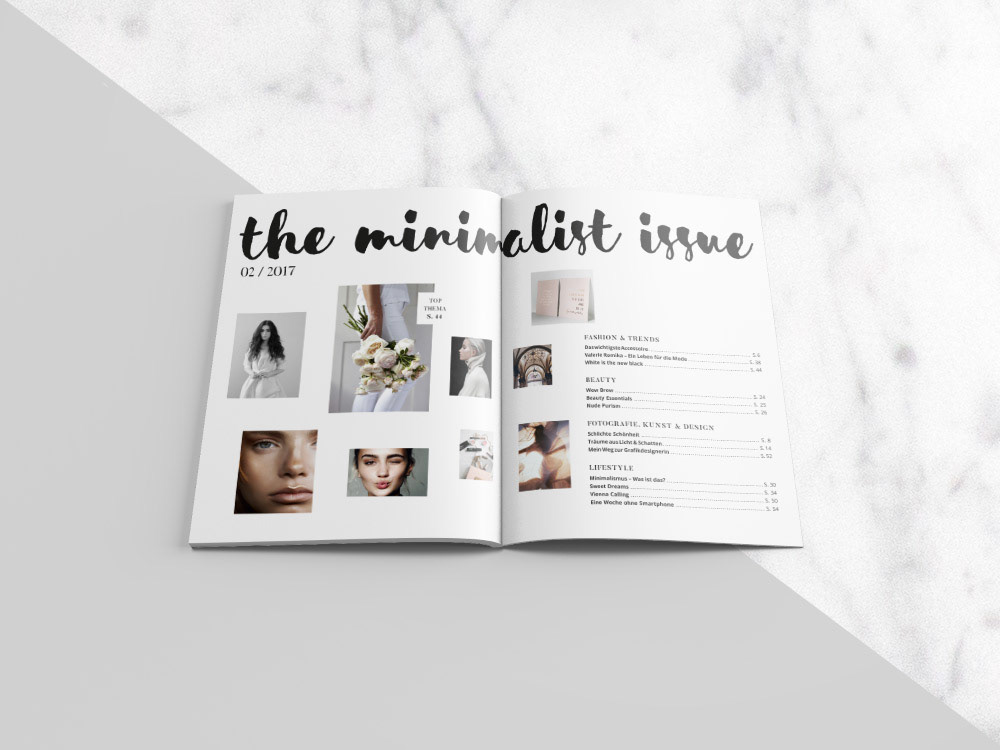 Abschlussarbeit für OFG Younique Magazine