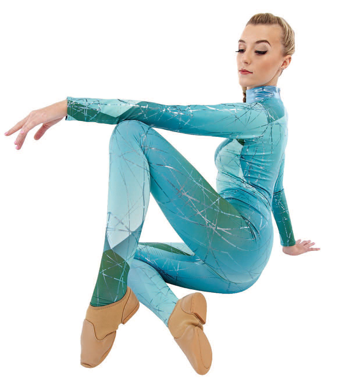 Genesis Unitard-Broken Lines