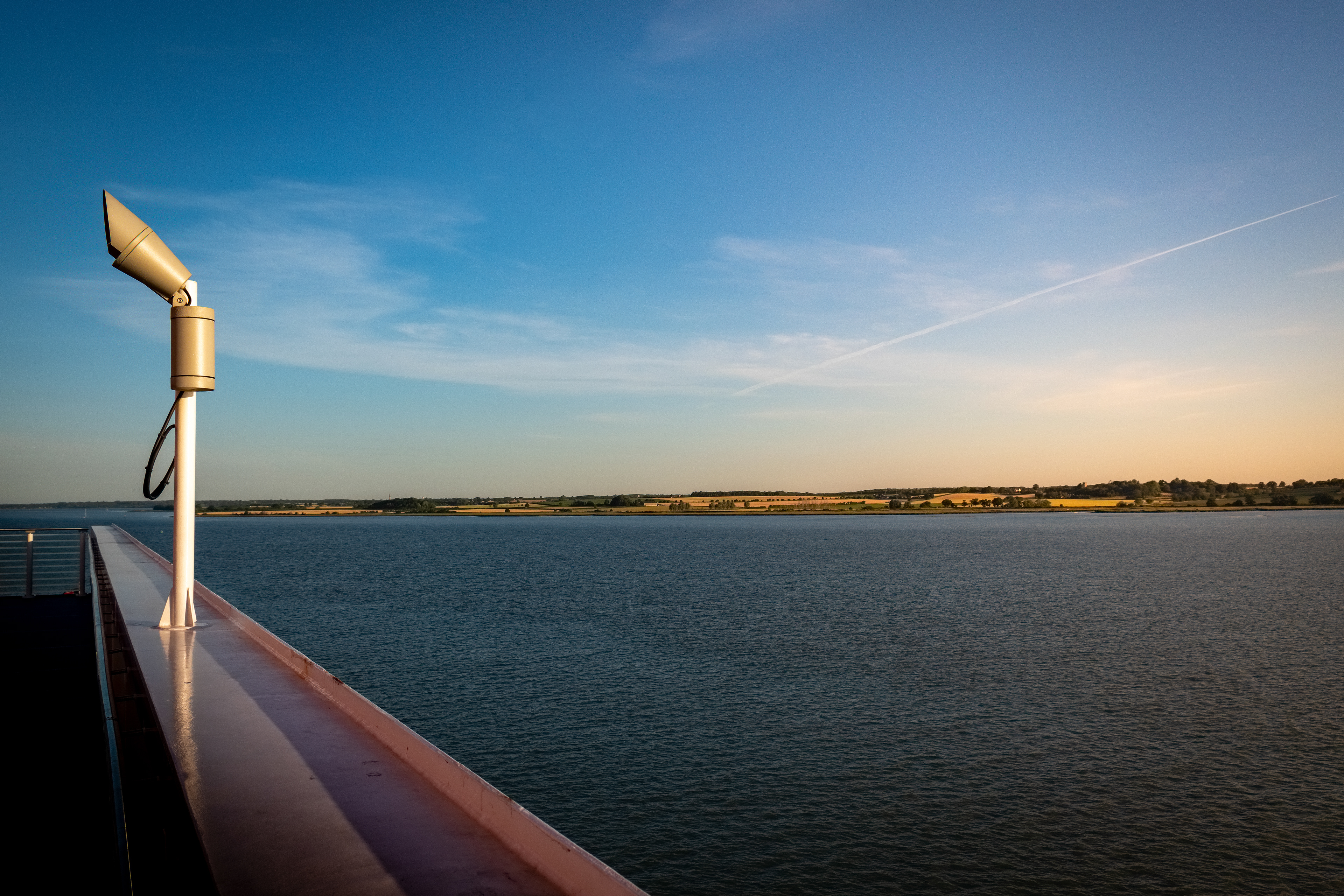Arrival UK near Harwich