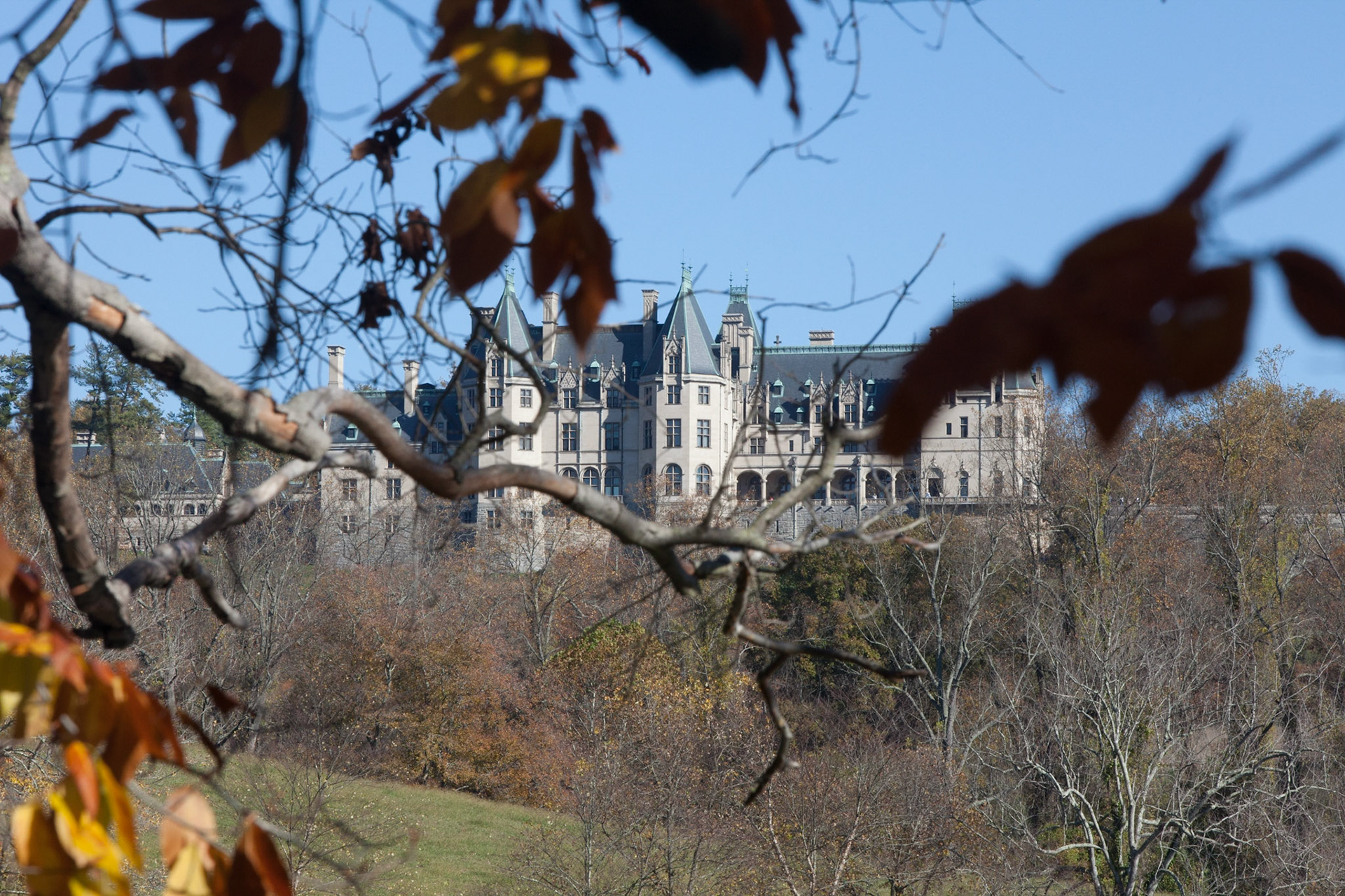Biltmore House from the Lagoon