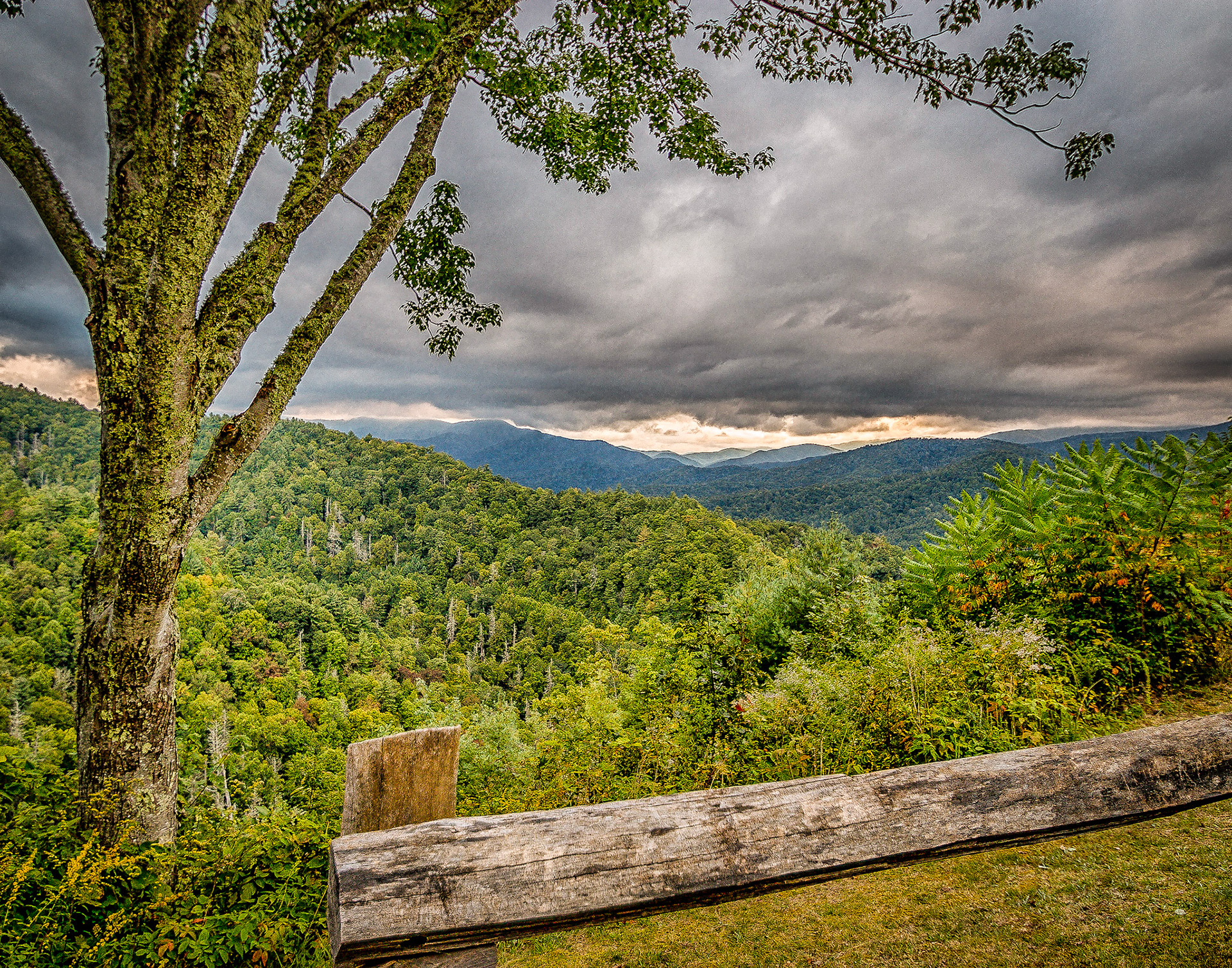 Ridge over Cataloochee