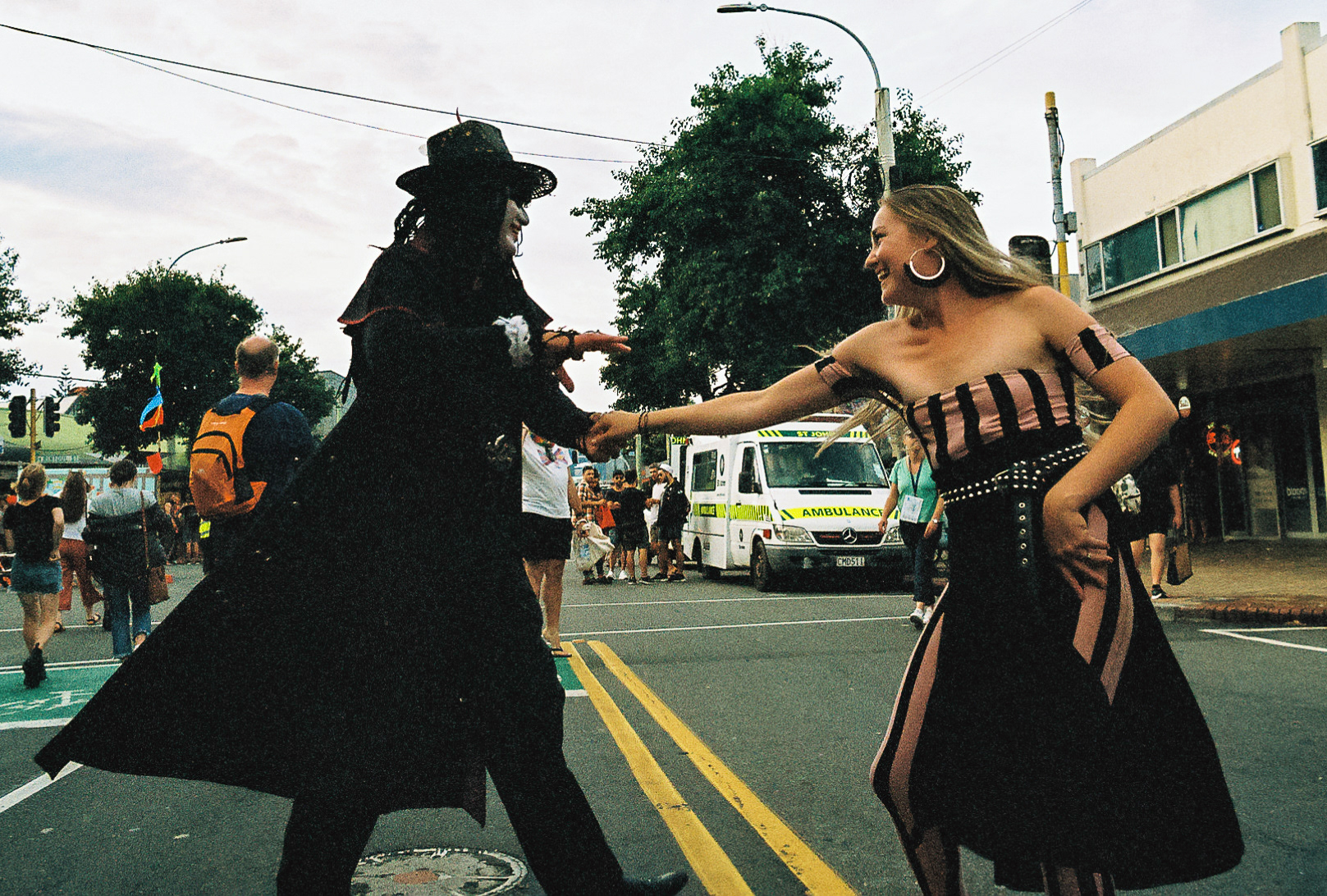 Dancing in the street